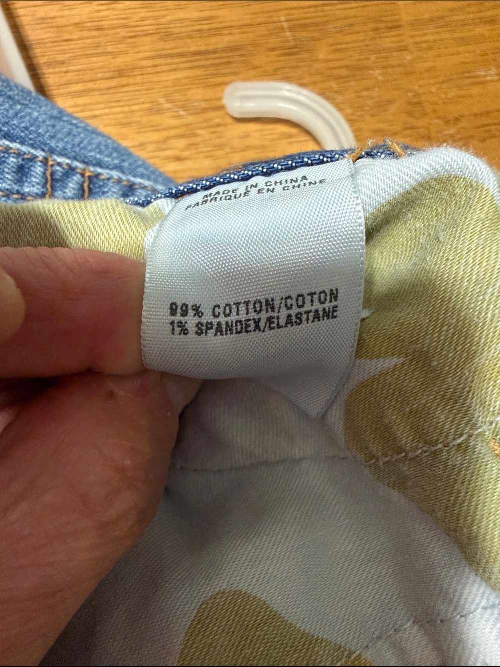 Lucky Brand Women's Light Blue Frayed-Hem Bermuda Jeans - Picture 8 of 9